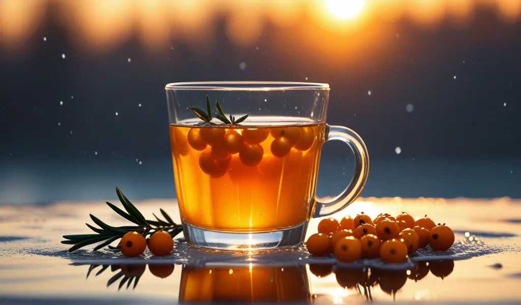 Облепиховый с медом и апельсином