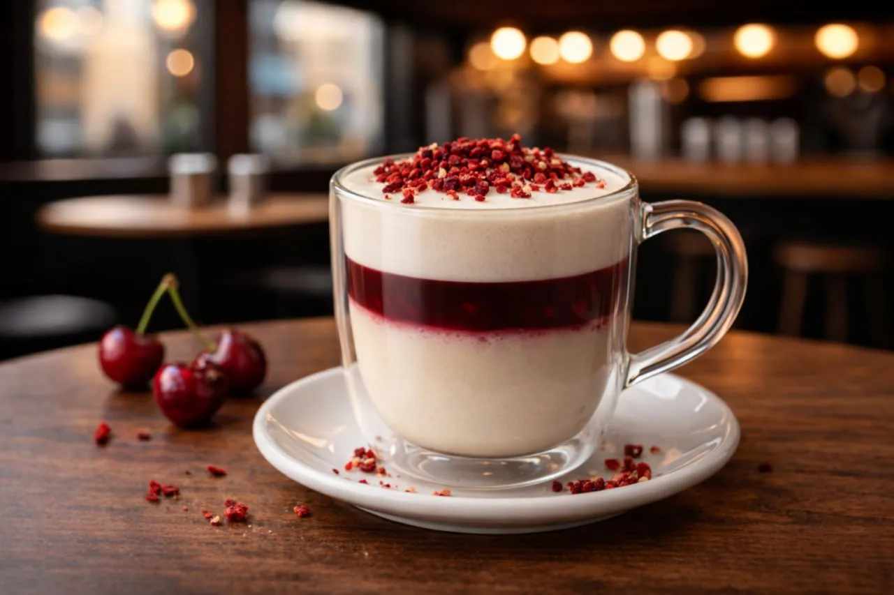 Вишневая панакота