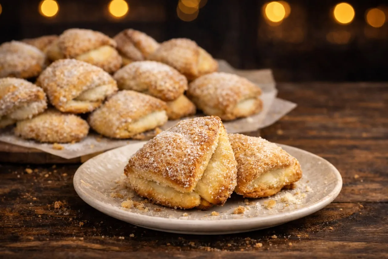 Ушки творожные