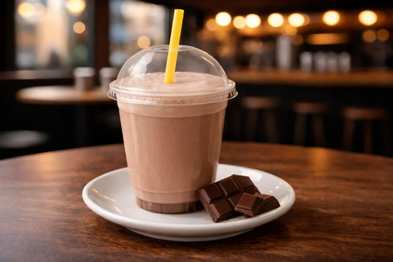 Молочный коктейль (шоколад)