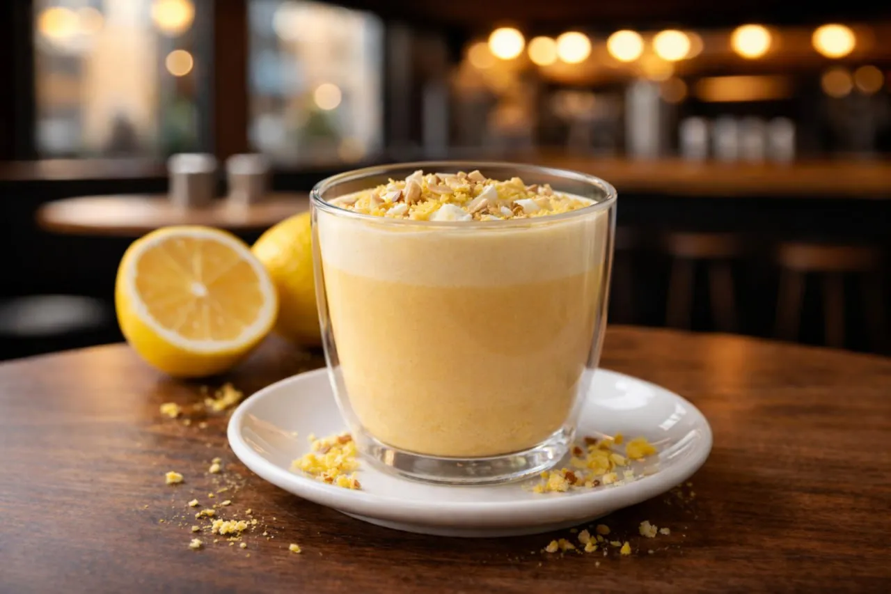 Лимонный тарт с меренгой