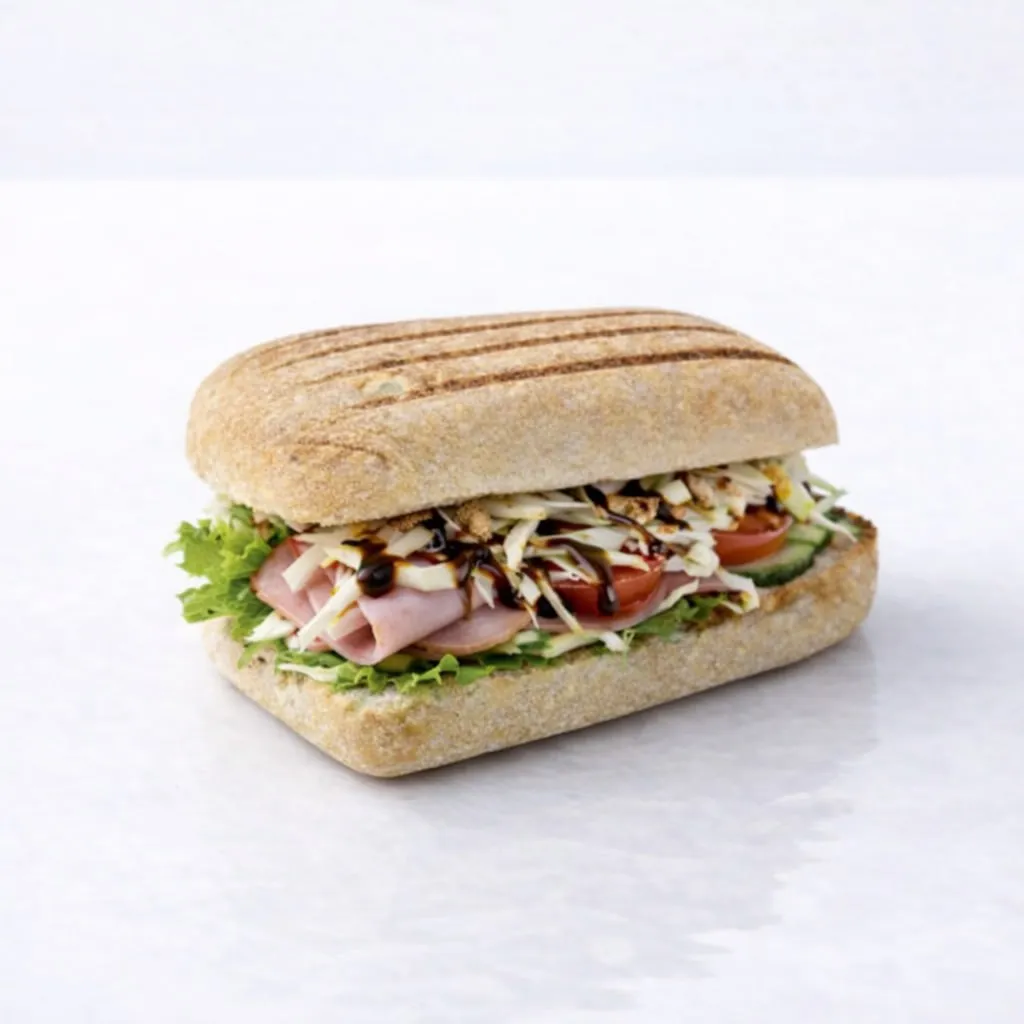 Сэндвич с ветчиной и сыром