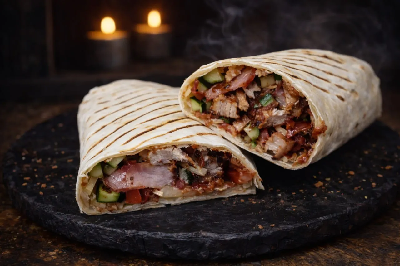 Шаурма со свининой